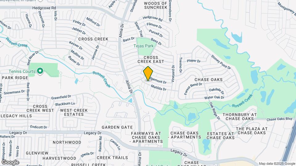 921 Matilda Dr Map and Location Details