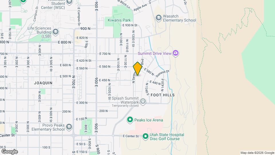 476 N Seven Peaks Blvd Map and Location Details