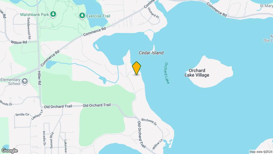 3333 W Shore Dr Map and Location Details