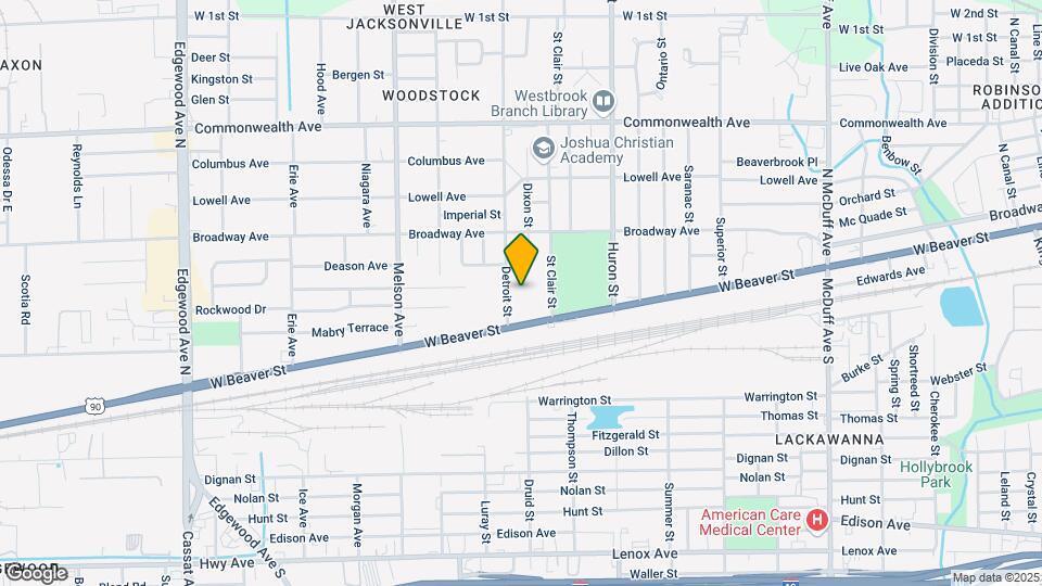 2955 Tracy St Map and Location Details