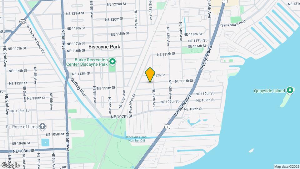 1178 NE 111th St Map and Location Details