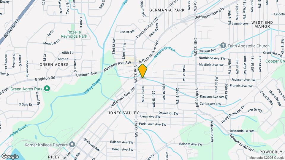 1713 30th St SW Map and Location Details