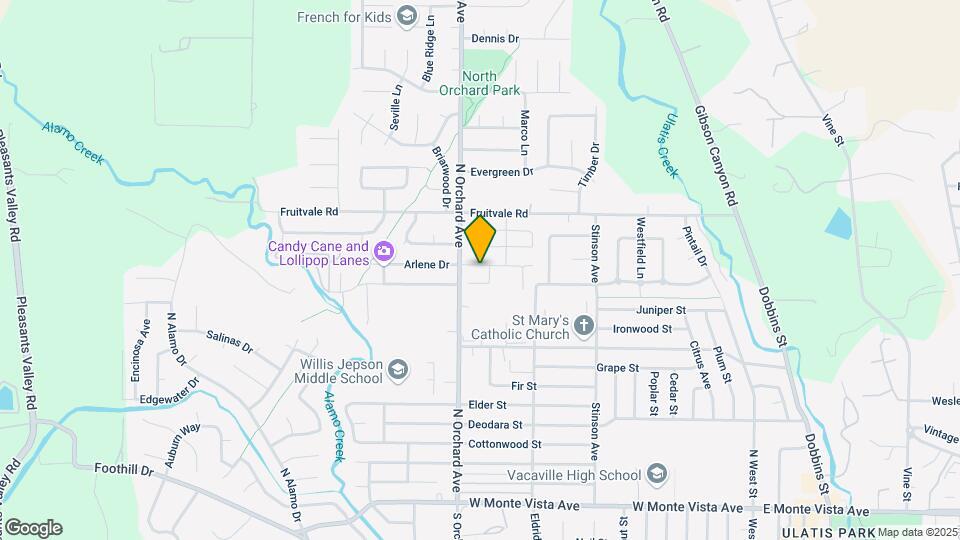 525 Aliki Dr Map and Location Details