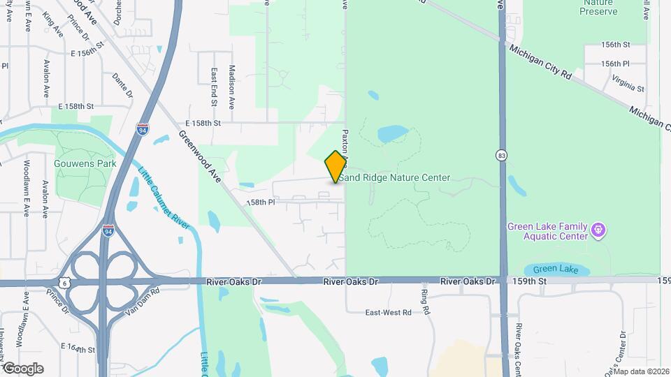 Sandridge Apartments Map and Location Details