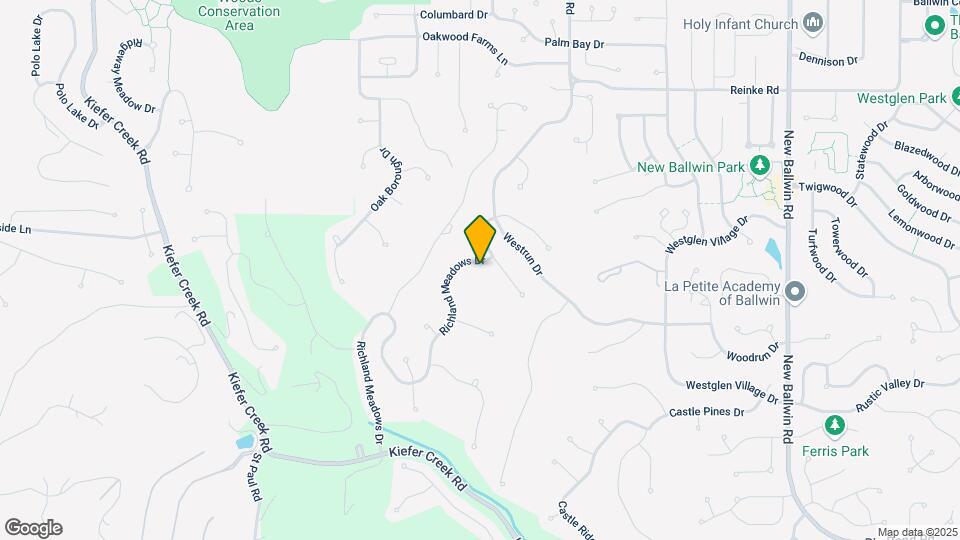 1108 Richland Meadows Dr Map and Location Details