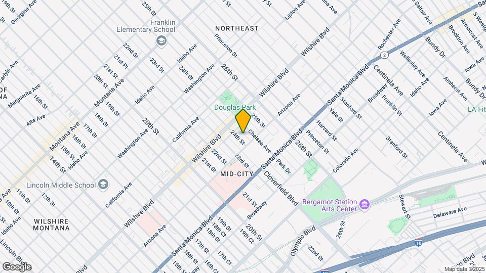 1237 24th St Mapa y Detalles de la Ubicación