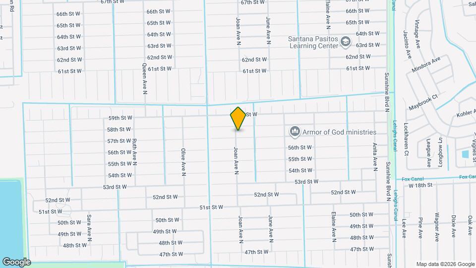 2910 57th St W Map and Location Details