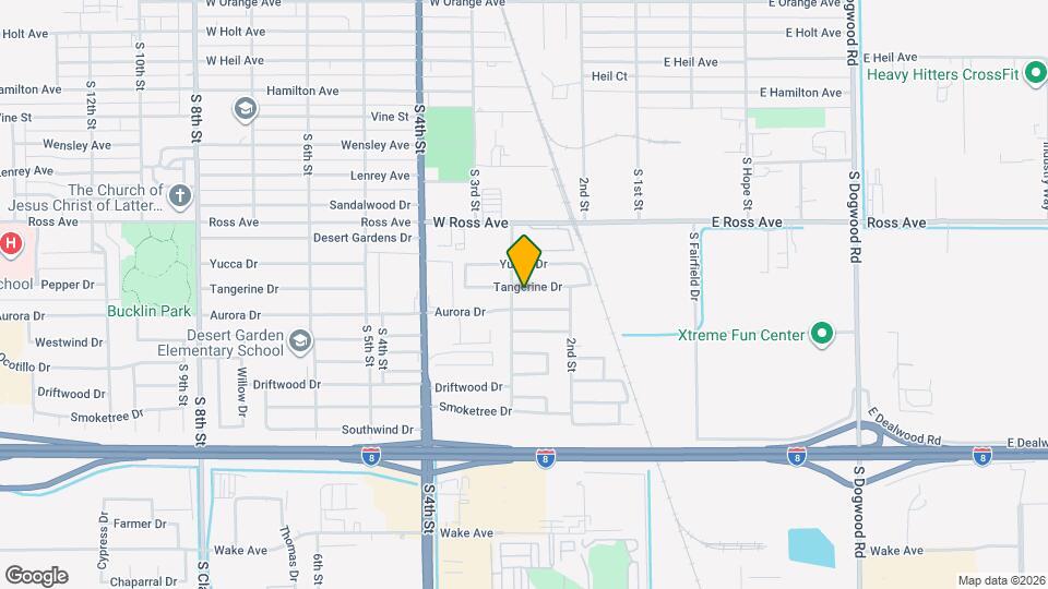 289 Tangerine Dr Map and Location Details