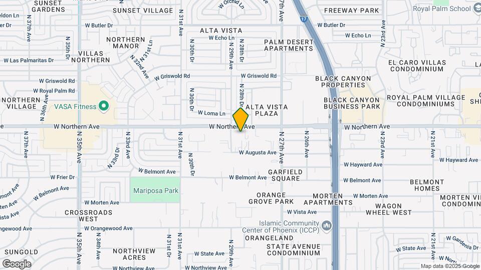 Northern Palms Apartments Mapa y Detalles de la Ubicación