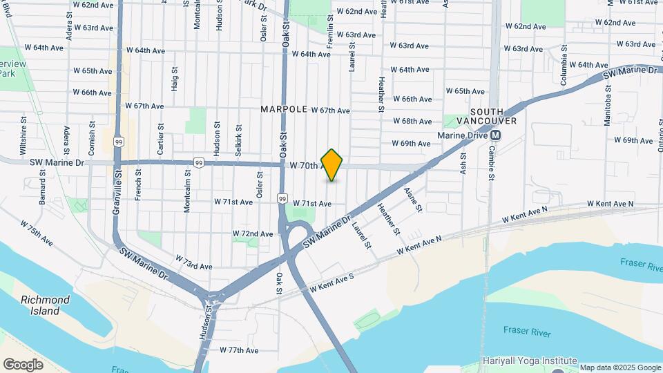 8656 Fremlin St Map and Location Details