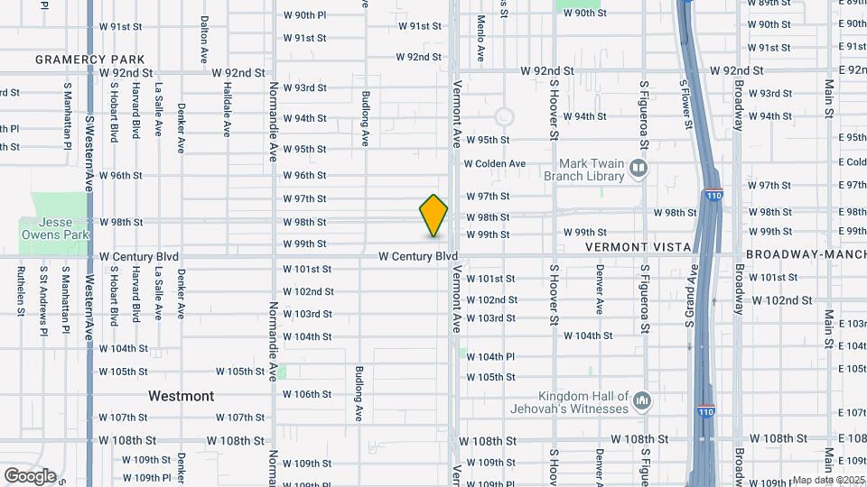 1020 W 99th St, Unit 1020 Map and Location Details