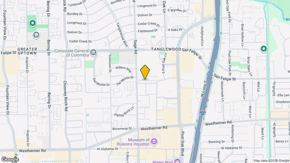 5144 Chevy Chase Dr Map and Location Details