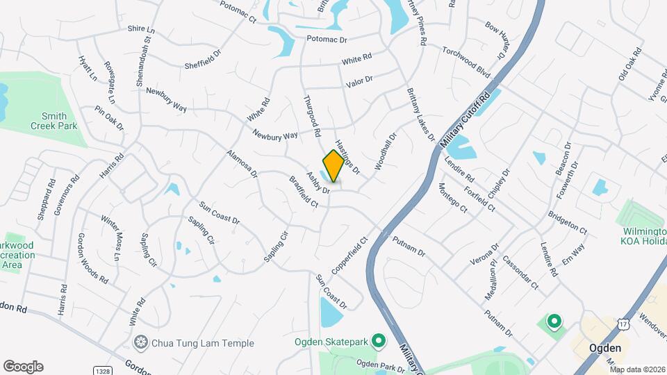 2701 Ashby Dr Map and Location Details