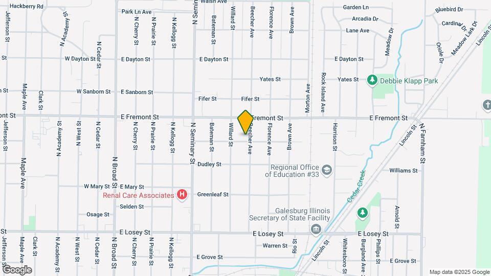 1116 beecher ave, Unit 2 Map and Location Details