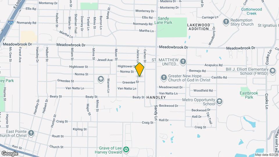 2513 Janice Ln Map and Location Details