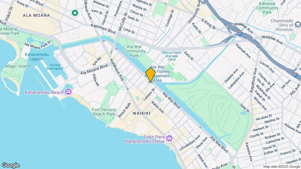 445 Kaiolu St, Unit 507 Map and Location Details