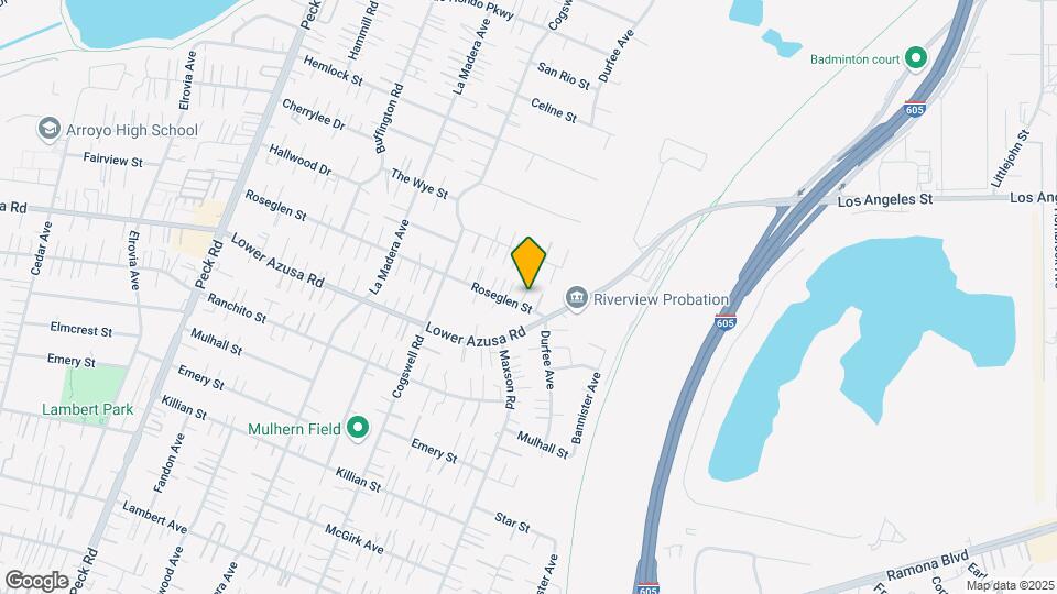 12127 Roseglen St Map and Location Details