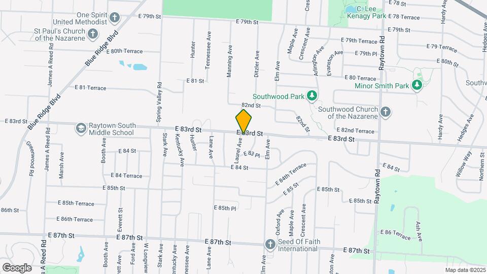 8301 Laurel Ave Map and Location Details