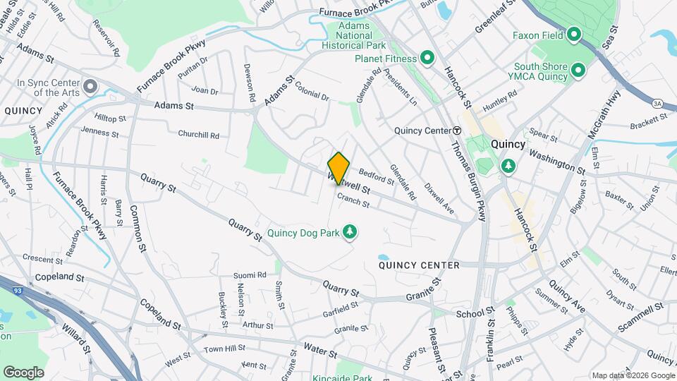 10 Cranch St Map and Location Details