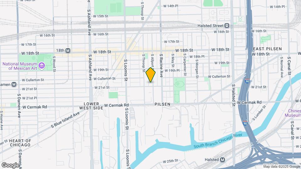 2020 S Allport St Map and Location Details
