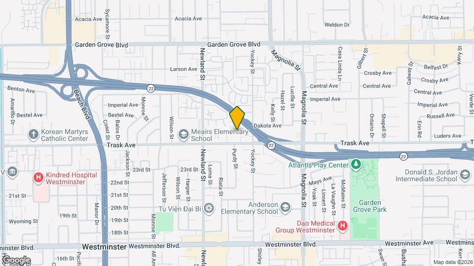 8652 Gloria Ave, Unit D Map and Location Details