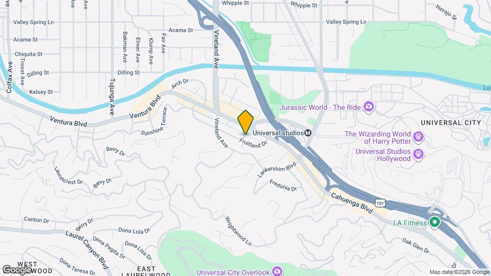 10867 Fruitland Dr Map and Location Details