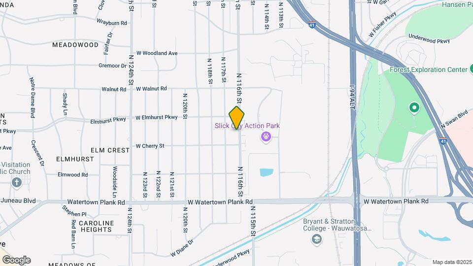 1533 N 116th St Map and Location Details