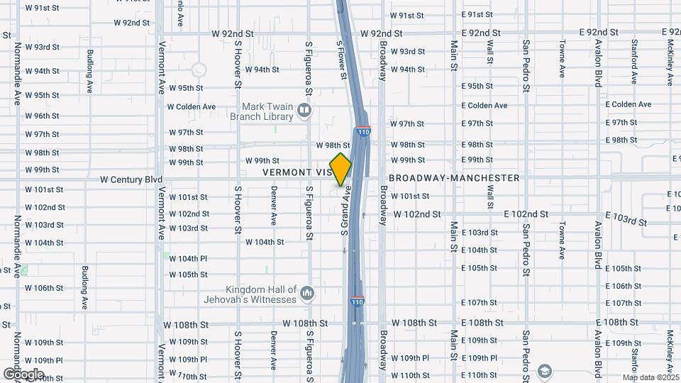 403-405 W 101st Street Map and Location Details