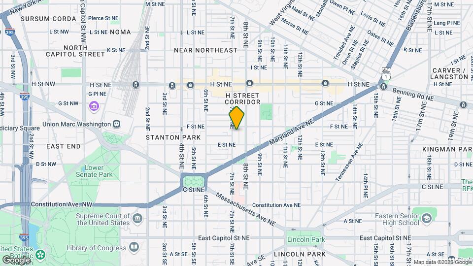 525 7th St NE Mapa y Detalles de la Ubicación