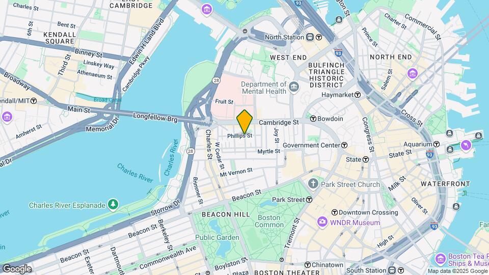 45 Anderson St, Unit 1-2 Map and Location Details