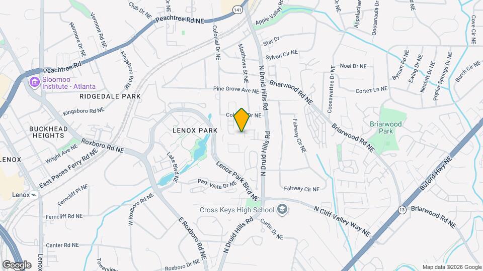 2230 Lenox Walk NE Map and Location Details