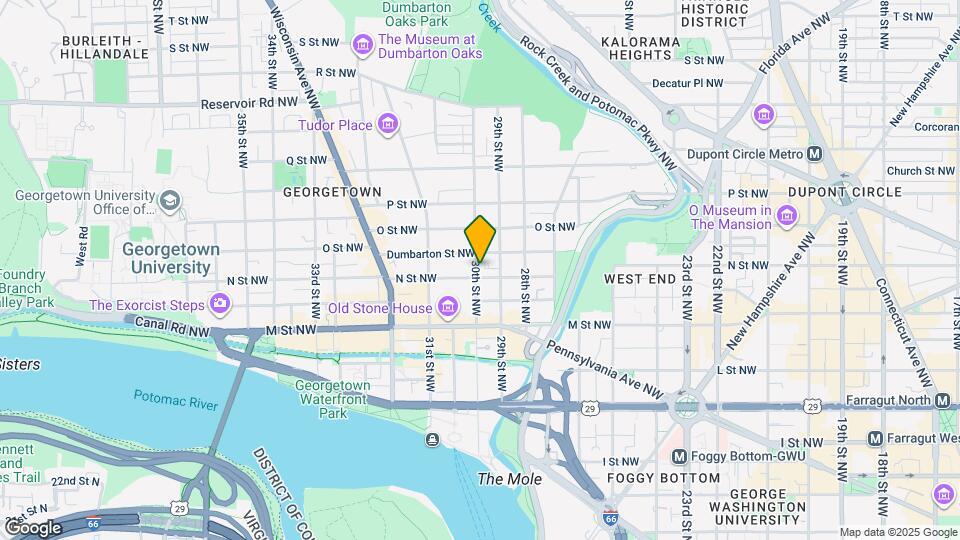1305 30th St NW Map and Location Details