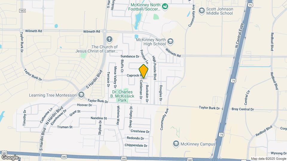 2622 Buckskin Dr Map and Location Details