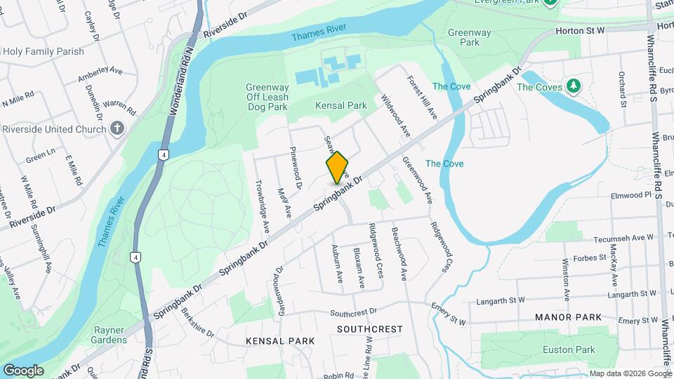 367 Springbank Dr Map and Location Details