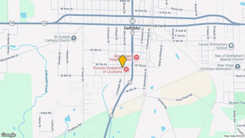 709 Bon Ami St Map and Location Details