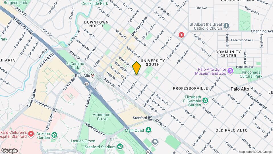 759 Ramona St Map and Location Details