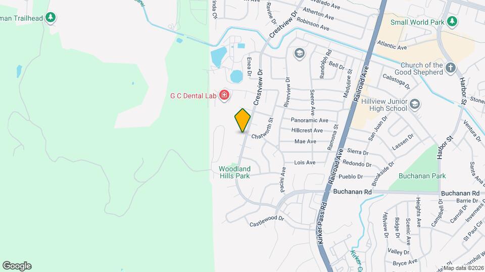 304 Cabrillo Pl Map and Location Details