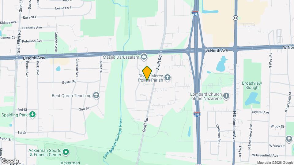 956 Tanager Ct Map and Location Details