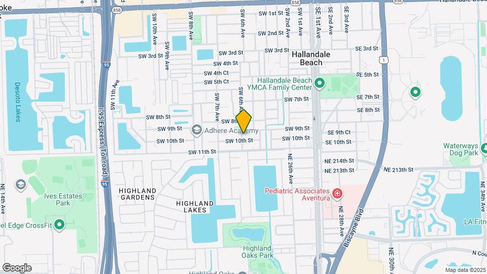 520 SW 10th St Map and Location Details