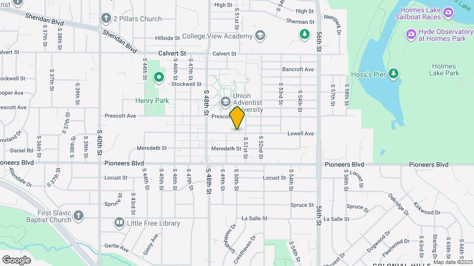 5005 Meredeth St Map and Location Details