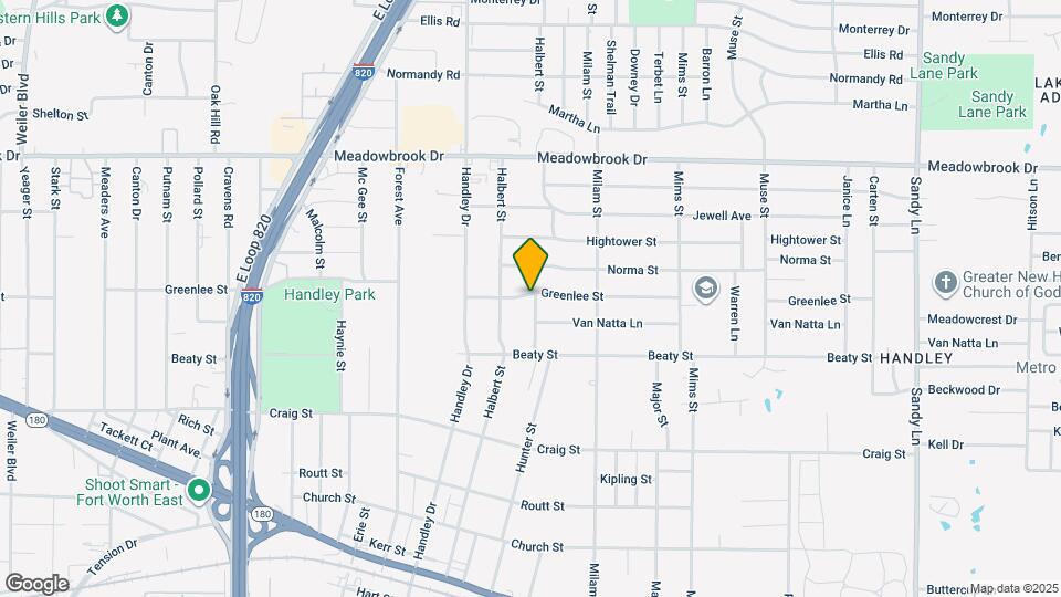 6720 Greenlee St Map and Location Details
