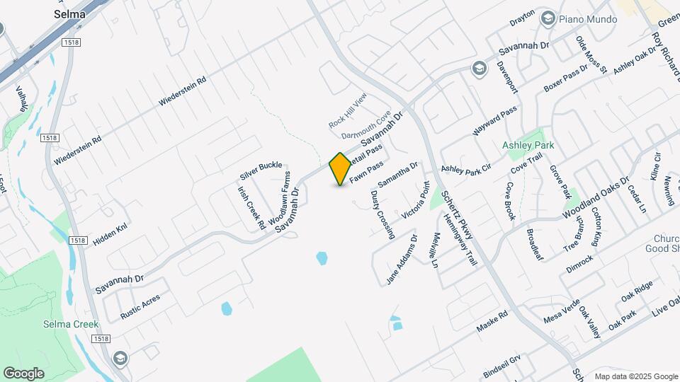 3501 Big Horn Tr Map and Location Details