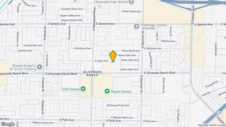 1440 Silver Point Ave Map and Location Details