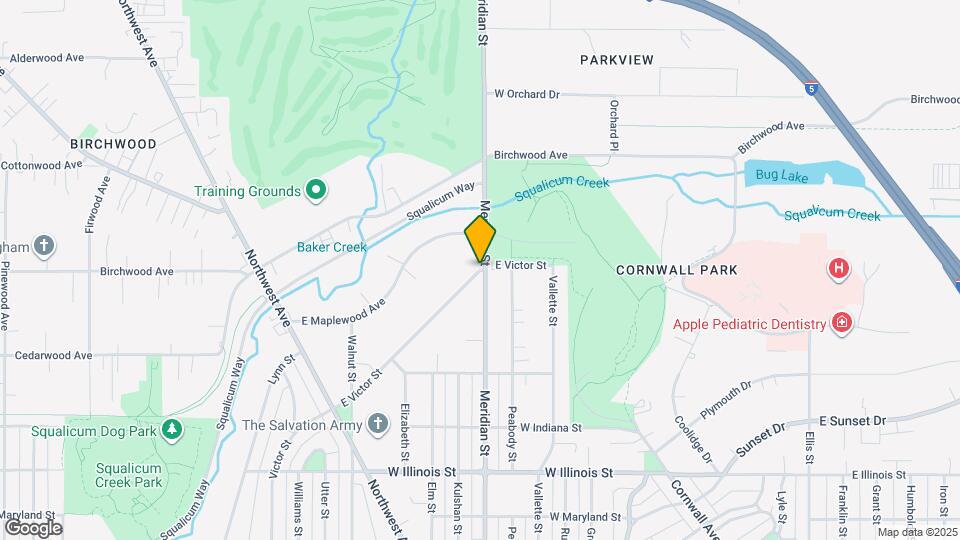 1002 E Victor St Map and Location Details