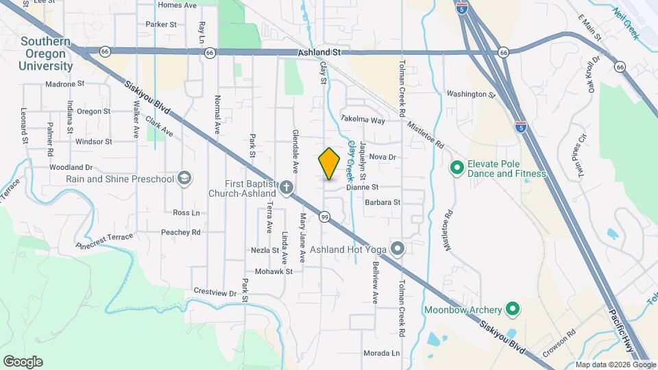 878 Clay St Map and Location Details