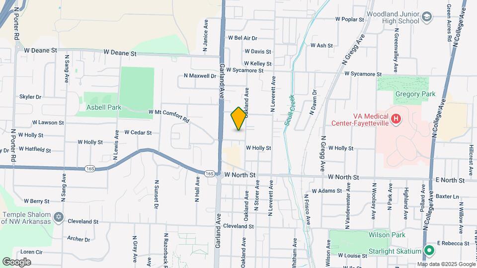 1337 Oakland Ave Map and Location Details