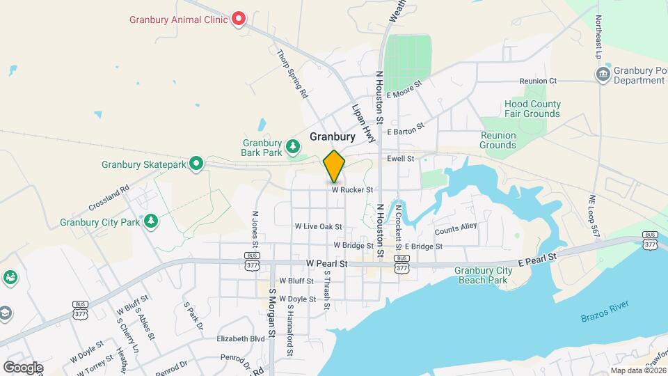 316 W Rucker St Map and Location Details