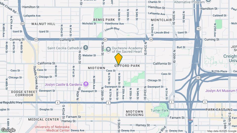 513 N 36th St Map and Location Details