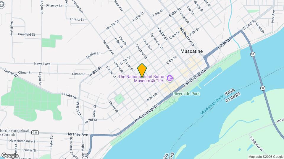 317 W 4th St Map and Location Details