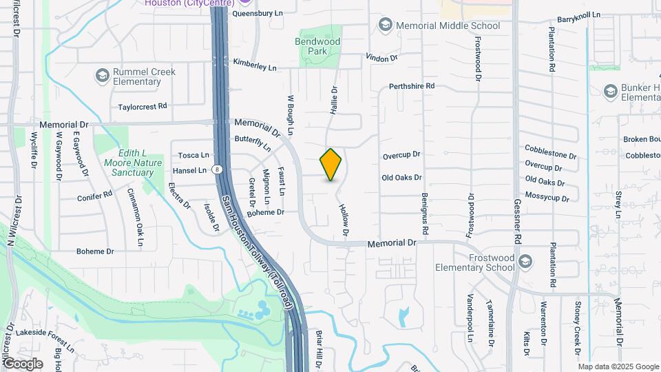 12605 Huntingwick Dr Map and Location Details